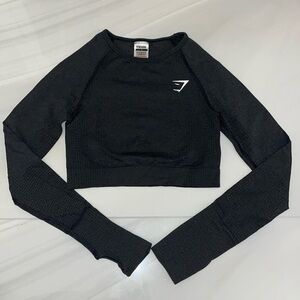 Gym Shark Seamless Long Sleeve Crop Top